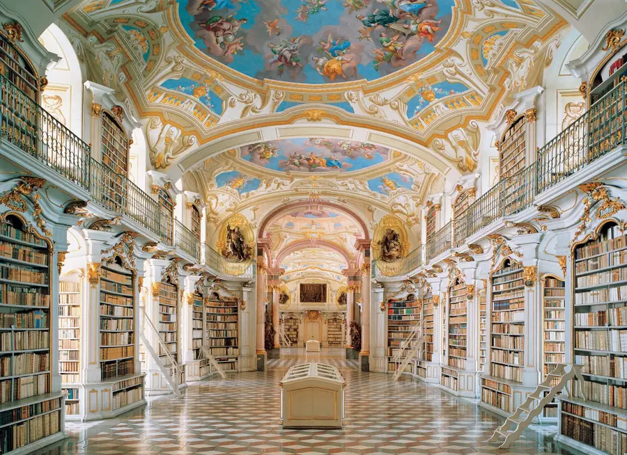 Stift Admont Library in Austria — photo 2