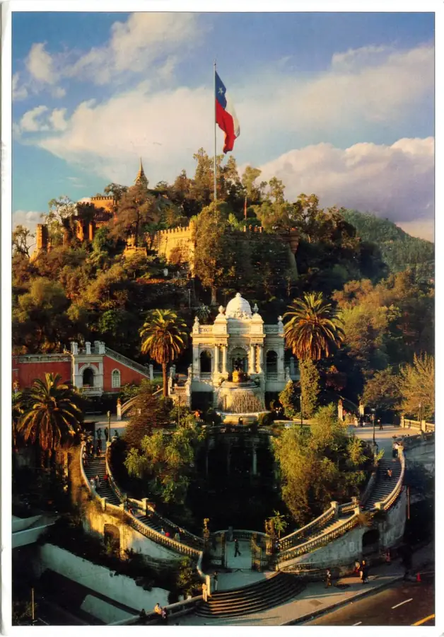 Cerro Santa Lucía in Chile — photo 2
