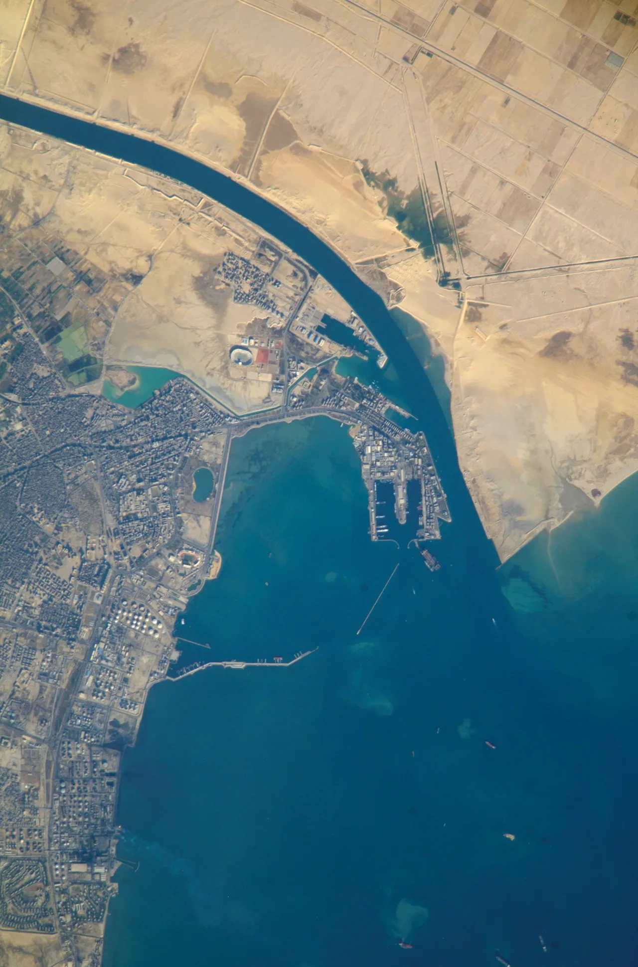 Suez Canal in Egypt