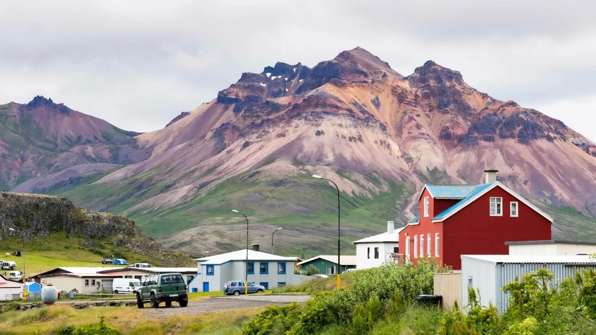 Borgarfjörður Eystri in Iceland