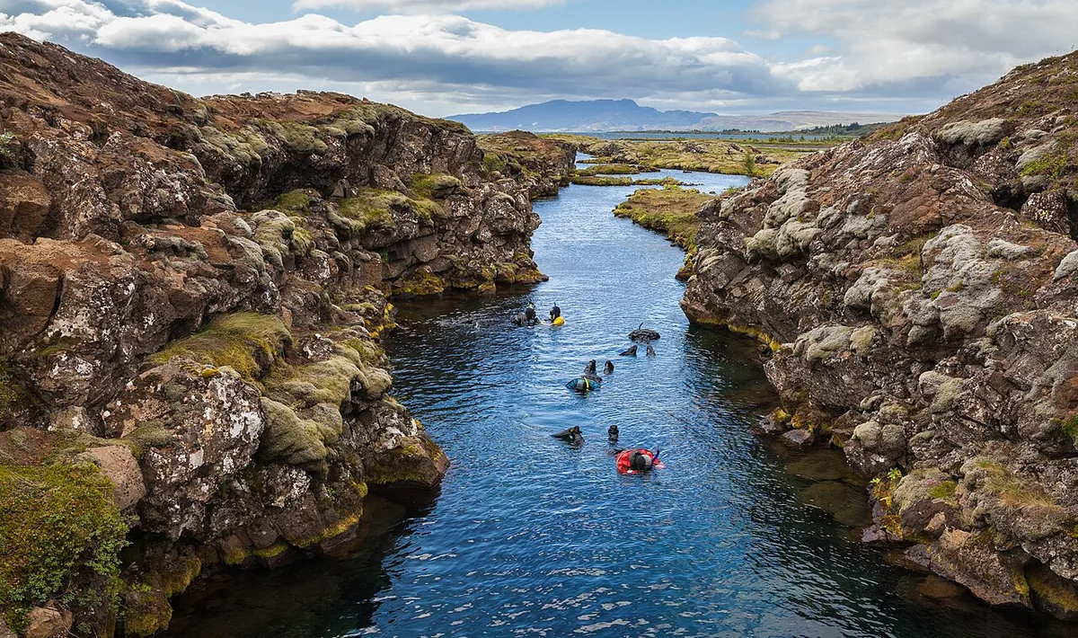 Silfra in Iceland