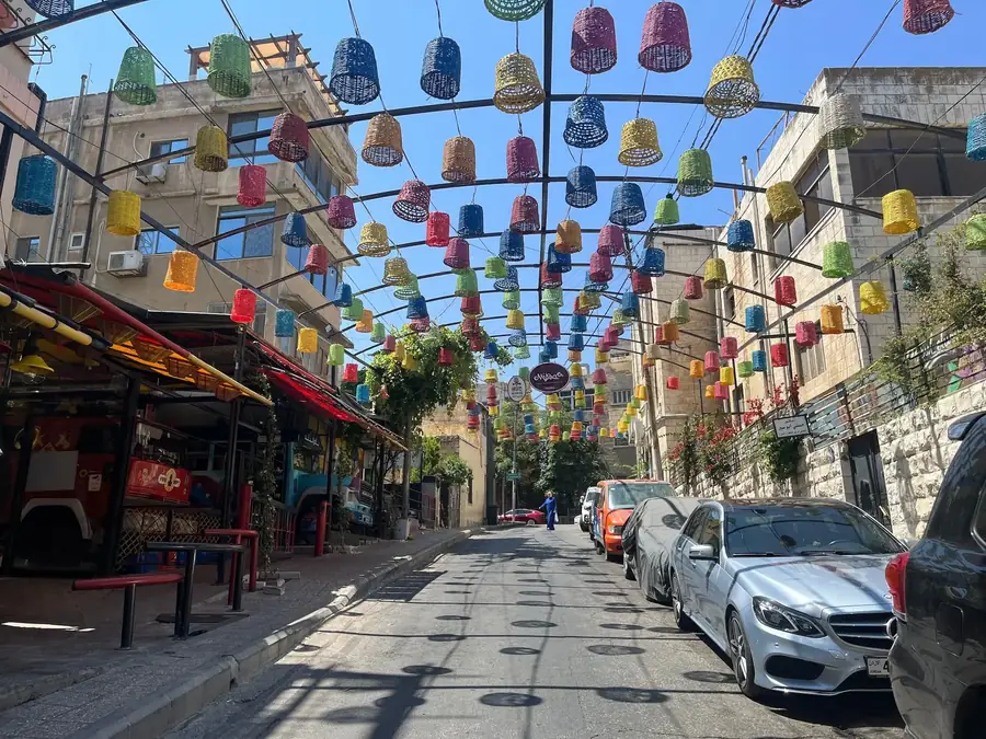 Rainbow Street in Jordan — photo 2