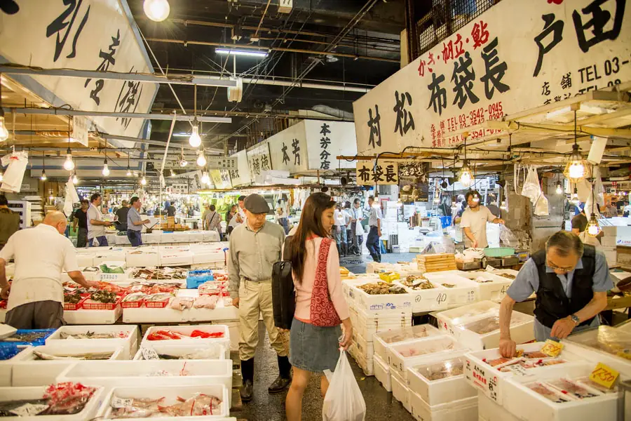Tsukiji Outer Market in Japan — photo 4