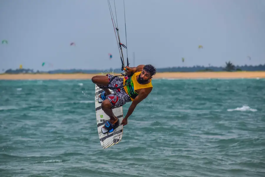 Kite Surfing Lagoon in Sri Lanka — photo 2