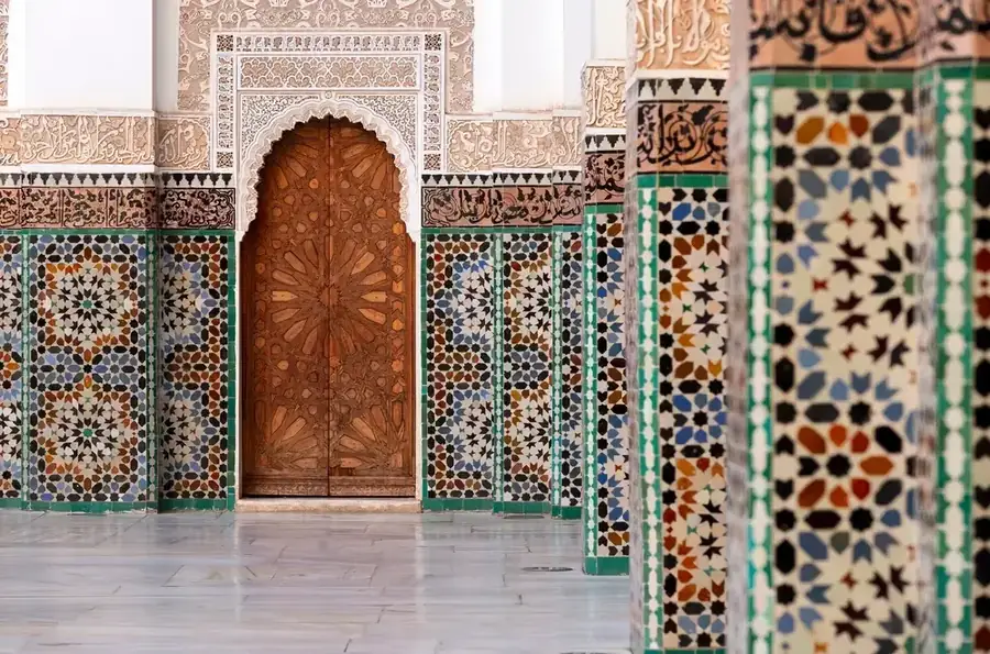 Medersa Ben Youssef in Morocco — photo 9