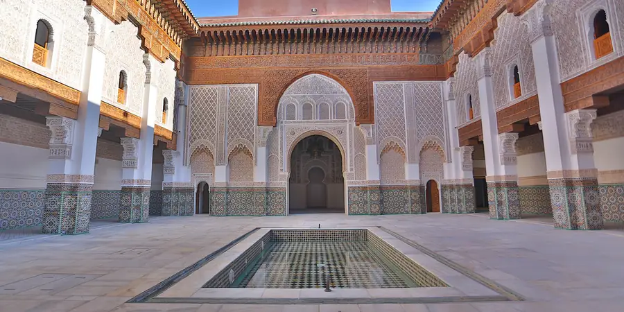 Medersa Ben Youssef in Morocco — photo 4
