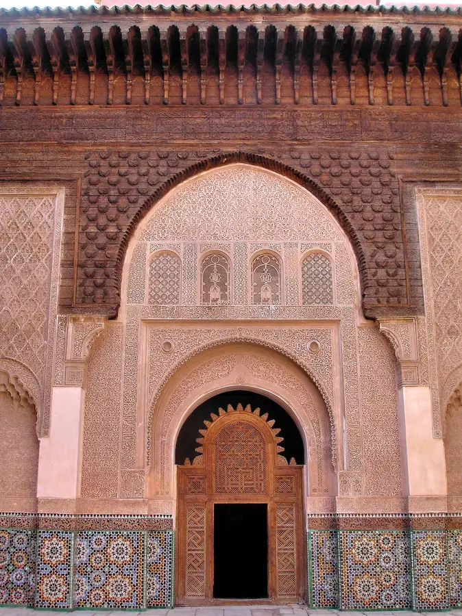 Medersa Ben Youssef in Morocco — photo 6