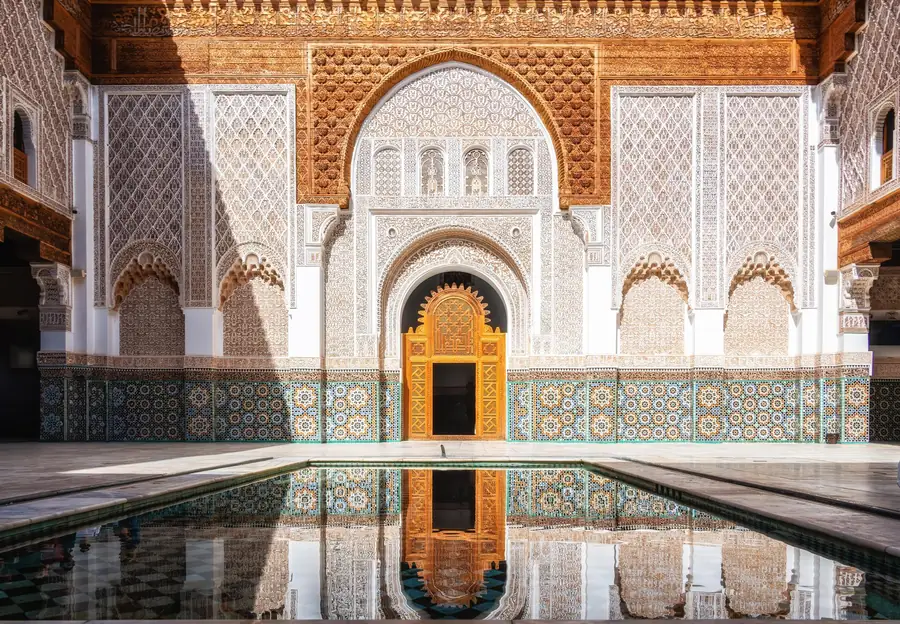 Medersa Ben Youssef in Morocco — photo 8