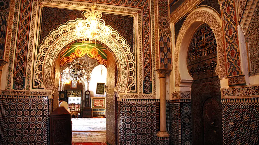 Zaouia of Moulay Idriss II in Morocco — photo 2
