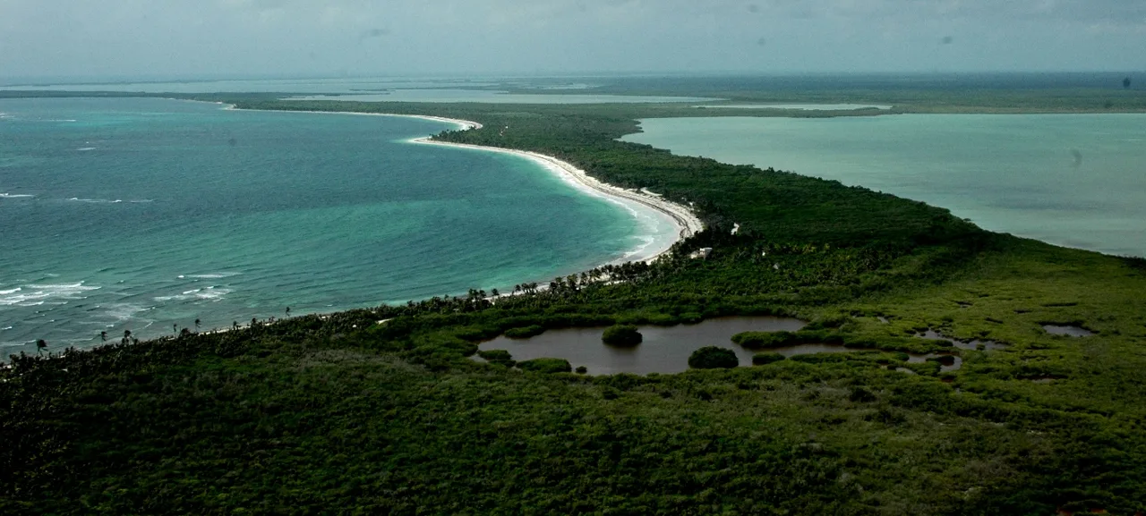Sian Ka'an Biosphere Reserve in Mexico