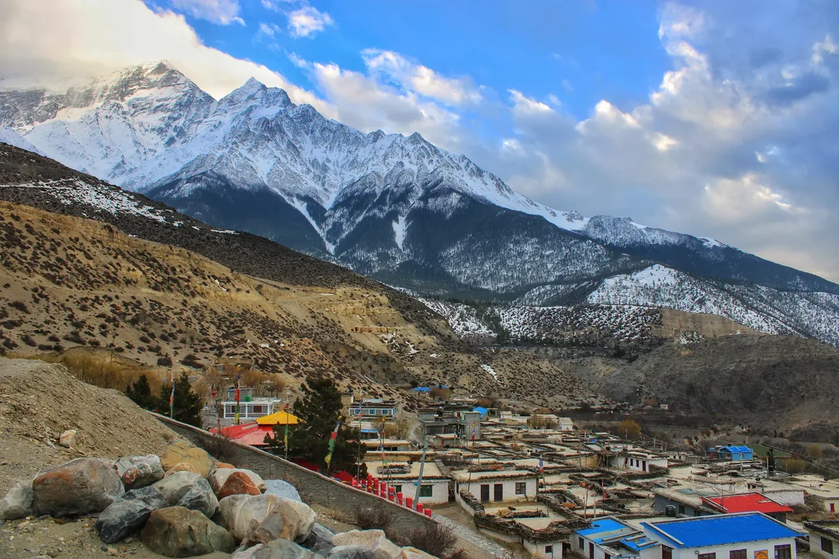 Marpha Village in Nepal