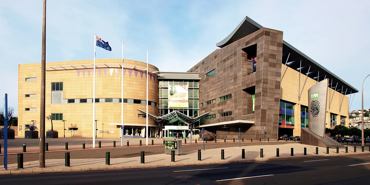 Museum of New Zealand Te Papa Tongarewa in New Zealand