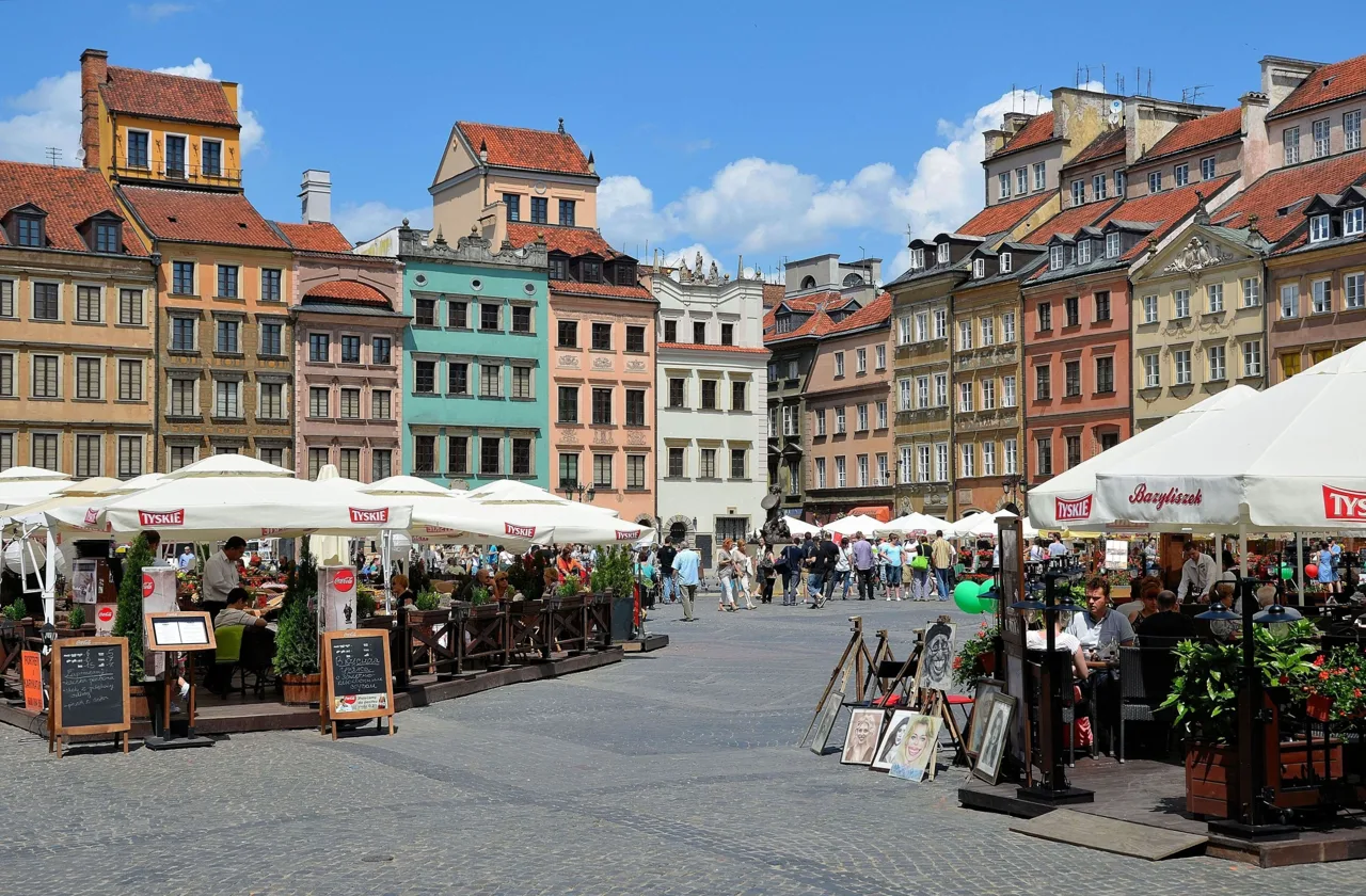 Old Market Square in Poland